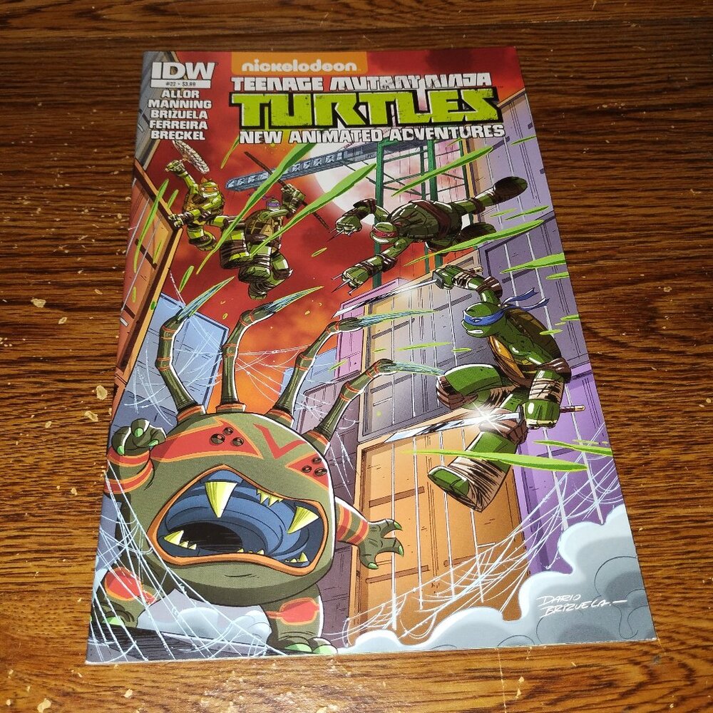Teenage Mutant Ninja Turtles: New Animated Adventures #22 (IDW Comics, 2015)